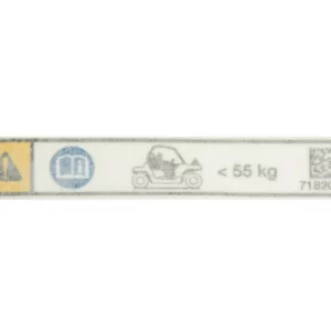 Oyginalna naklejka stosowana w quadach marki Polaris.