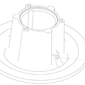 Oryginalna tarcza wariatora o numerze katalogowym 100032263, stosowana w kombajnach zbożowych marki Rostselmash schemat.