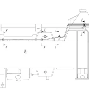 Oryginalna złączka przewodu hamulcowego o numerze katalogowym 100175698, stosowana w kombajnach zbożowych marki Rostselmash schemat.