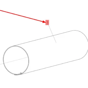 Oryginalna obudowa wału o numerze katalogowym 100183600, stosowana w kombajnach zbożowych marki Rostselmash schemat.