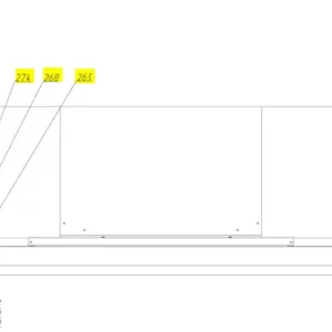 Oryginalne złącze hydrauliczne kątowe o numerze katalogowym 100801891, stosowane w hederach marki Rostselmash- schemat.
