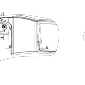 Oryginalna stacyjka o numeze katalogowym 100967980, stosowana w kombajnach zbożowych marki Rostselmash schemat.