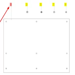 Oryginalna płytka mocująca metalowa o numerze katalogowym 101392991, stosowana w hederach kombajjnów zbożowych marki Rostselmash. Schemat