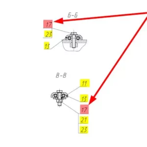 Oryginalna śruba o wymiarach M6 x 25, klasie twardości 8.8 i numerze katalogowym 101864502, stosowana w kombajnach zbożowych marki Rostselmash schemat.
