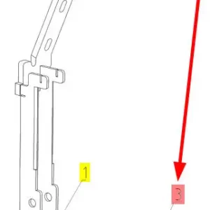 Oryginalna tuleja o numerze katalogowym 101900191, stosowana w kombajnach zbożowych marki Rostselmash- schemat.