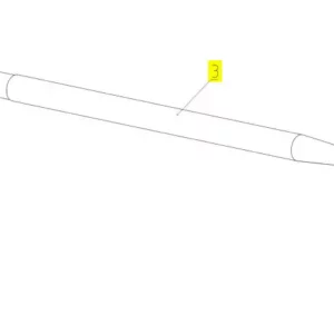 Oryginalna piasta łożyska o numerze katalogowym 101920578, stosowana w kombajnach zbożowych marki Rostselmash.-schemat