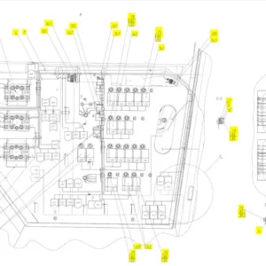 Oryginalny drut bezpiecznikowy o numerze katalogowym 102290208, stosowany w kombajnach zbożowych marki Rostselmash schemat