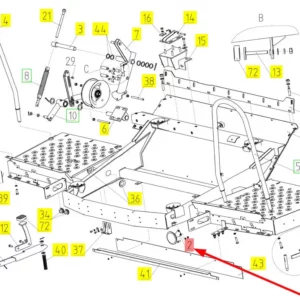 Oryginalny sygnał dźwiękowy o numerze katalogowym 102506512, stosowany w kombajnach zbożowych marki Rostselmash schemat.