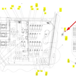 Oryginalna wiązka przewodów o numerze katalogowym 102600620, stosowana w kombajnach zbożowych marki Rostselmash schemat