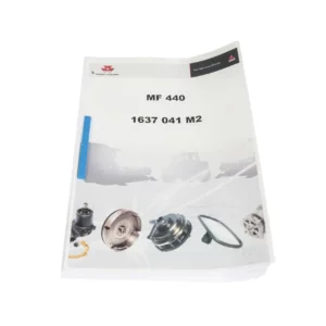 Oryginalny katalog do kombajnu Massey Ferguson 440.