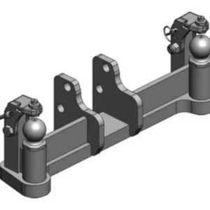 Forced steering bracket