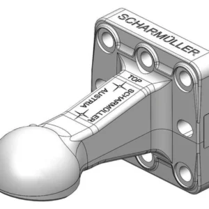 Zaczep kulowy K80® 145x145 6t ISO 24347