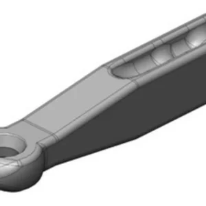 Zaczep oczkowy O 40 mm H-Schaft 80x65 DIN11026