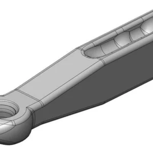 Zaczep oczkowy O 40 mm H-Schaft 80x65 ISO 5692-2