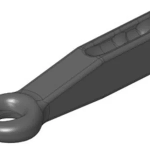 Zaczep oczkowy O 50 mm H-Schaft 80x65 DIN 9678-2