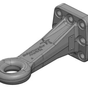 Zaczep oczkowy przykręcany