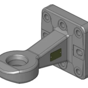 Zaczep oczkowy O 62 mm 145x145 Challenger