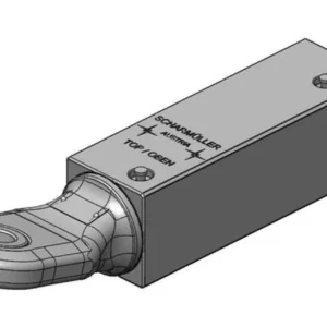 Zaczep oczkowy kat. 2 O 33 mm z obudową 15° ISO 21244