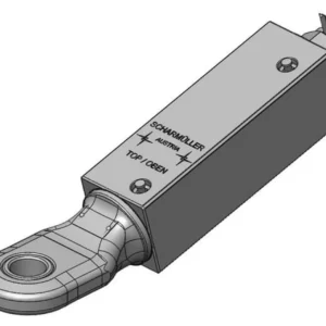 Zaczep oczkowy kat. 3 O 42 mm z obudową 15° ISO 21244