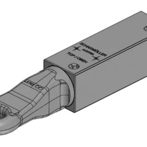 Zaczep oczkowy O 50 mm z korpusem łożyskowym L315 ISO20019
