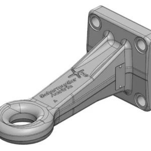 Zaczep oczkowy O 50 mm 120x120 ISO 20019