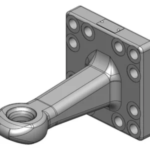 Zaczep oczkowy O 40 mm 160x160 ISO 5692-2