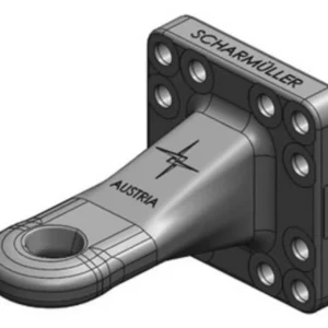 Zaczep oczkowy kat. 2 O 37 mm Langloch 160x160 ISO 21244