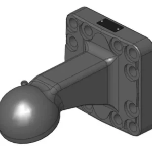 Zaczep kulowy K80® 160x160 20° ISO 24347