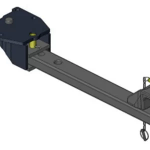 Zaczep polowy NRS. Case Puma 165-230 / Steyr CVT 6165-6230