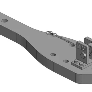 Płyta nośna zaczepu K80® Claas Axion 920