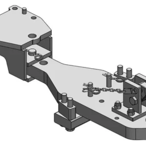 Belka zaczepu Heavy Duty K80® Steyr Terrus / Case Optum / NH-T7 HD SET
