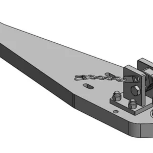 Płyta nośna zaczepu K80® Case Puma 185-240/ Steyr CVT 6185-6240 / NH-T7.270