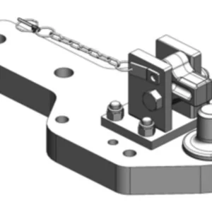 Płyta nośna zaczepu Pitonfix Valtra N/T/M/C/XM