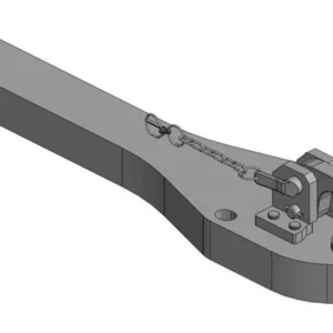 Płyta nośna zaczepu Pitonfix Claas Axion 920