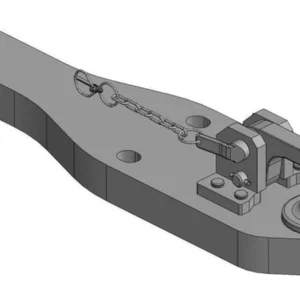 Płyta nośna zaczepu Pitonfix Claas Axion 810