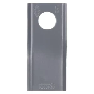 Nożyk kosiarki rotacyjnej prawy 105x48x4 mm otwór O 19 mm okrągły pasuje do Claas 25 szt.