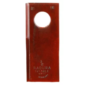 Nożyk kosiarki rotacyjnej prawy 94x40x3 mm otwór O 19 mm okrągły pasuje do Krone 25 szt.