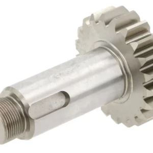 Przedni wałek zakończony zębnikiem M = 3.25