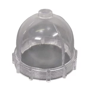 Szklana obudowa syfonu oddzielnie z gw. wewn.