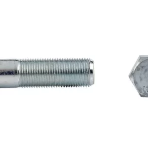 Śruba pół gwint drobnozwojna 1.25 kl. 10.9 ocynk