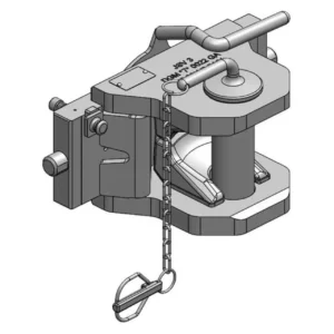 Zaczep oczkowy W330 S32 kat. D3 (O 50 mm) Spielbegrenzer DFS