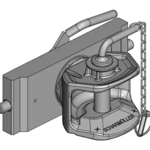 Trailer coupling 314 mm