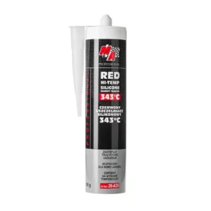 Uszczelniacz silikonowy czerwony Ma Professional 343°C 290g