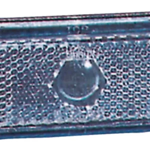 Lampa obrysowa prostokątna 12/24V biała przykręcana 74x22.5x45 mm Jokon