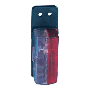 Lampa obrysowa prostokątna 12/24V czerwona/biała przykręcana 122x37x43 mm Jokon