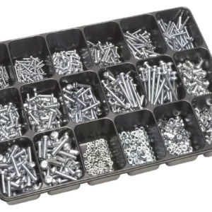 Asortyment wkrętów z łbem Pozidriv