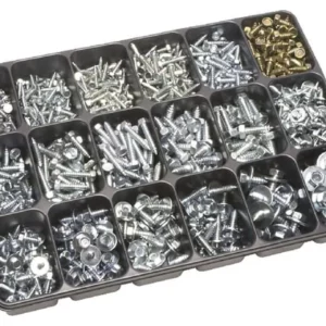 Asortyment śrub z łbem 6-kt.