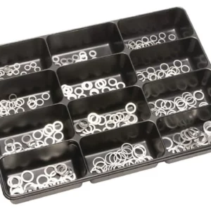 Asortyment podkładek aluminiowych