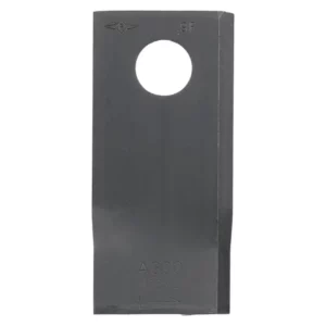 Nożyk kosiarki rotacyjnej lewy 106x48x4 mm otwór O 19 mm okrągły pasuje do Fella 25 szt.