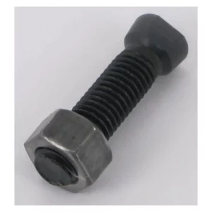 Śruba płużna stoż. płask.z 2 str. z nakrętką